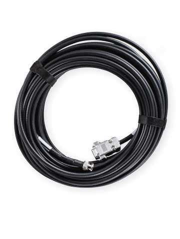 BNC shielded cable for MRI audio system
