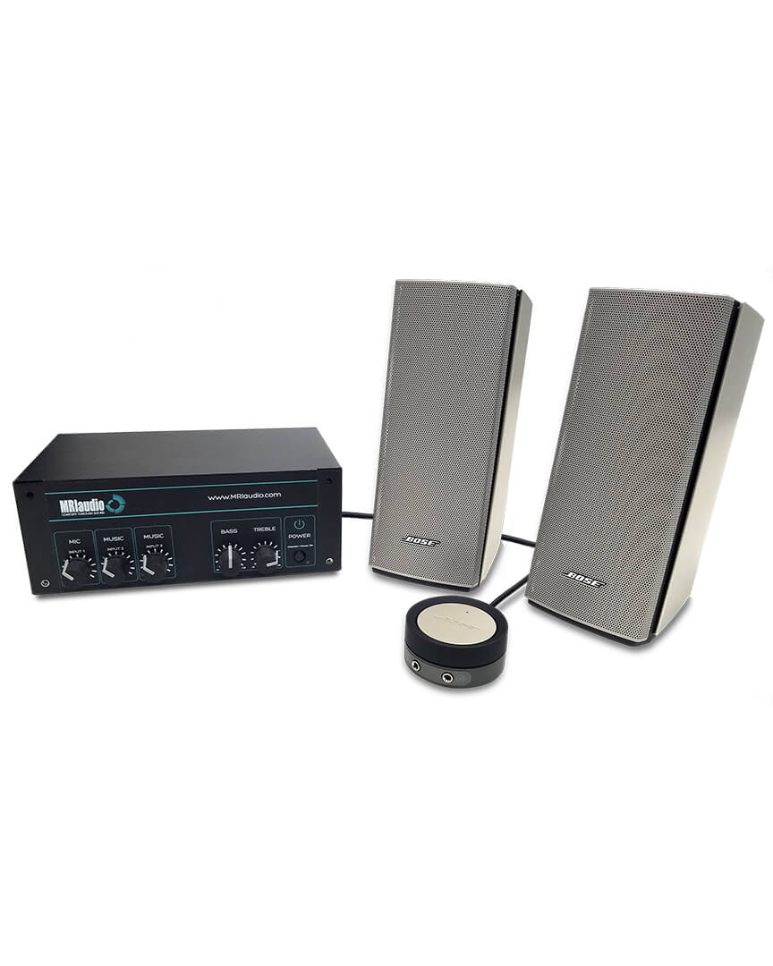 ontwikkelen Zonder Terug, terug, terug deel MRIaudio® Ultimate Sound System | MRI Headsets - Bose® Speakers - iPad & Mic