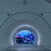 MRI safe TV for in bore patient viewing inside an MRI room